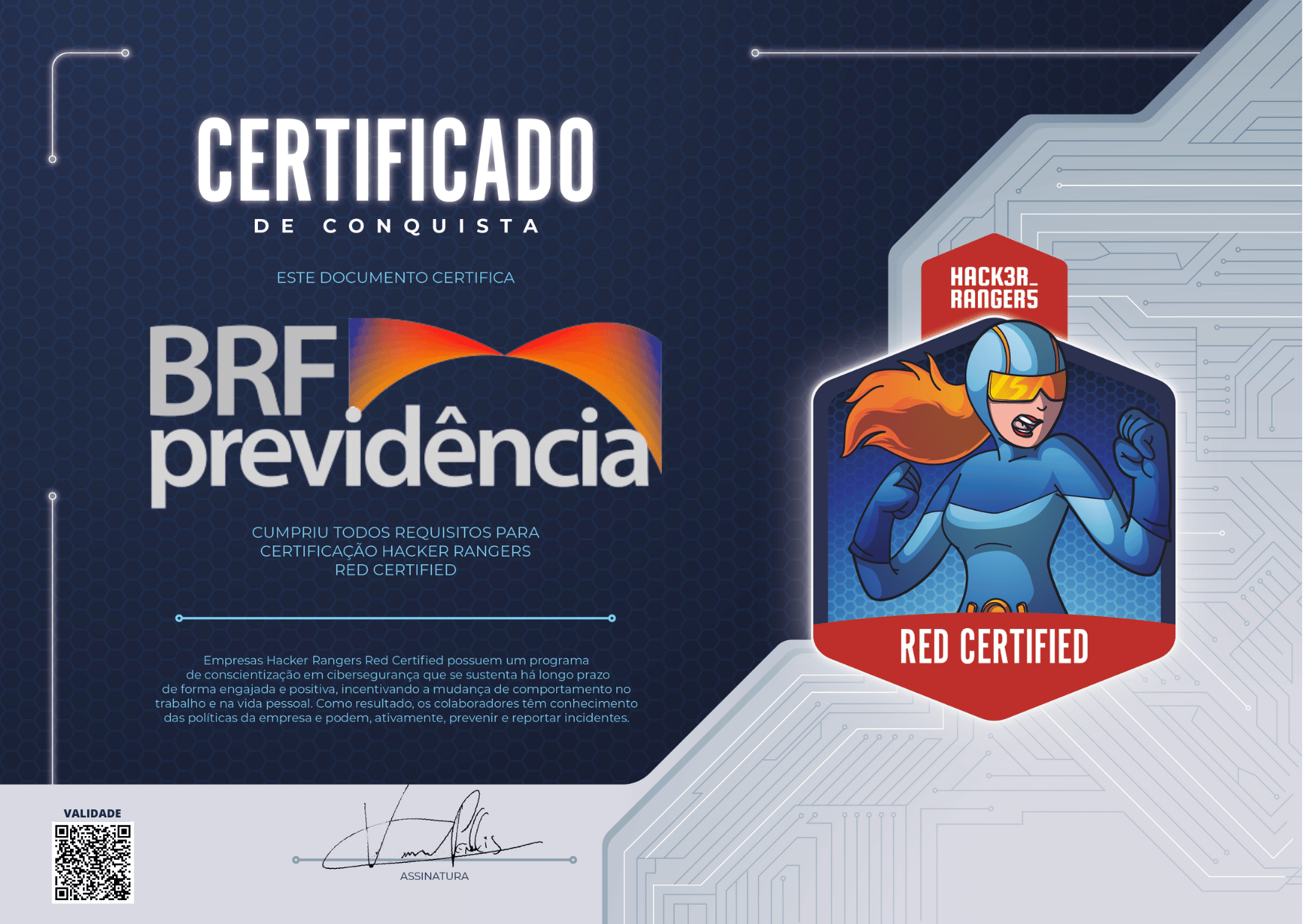 BRF Previdência - Hacker Rangers Red Certified