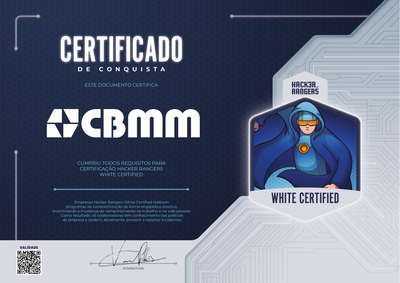 CBMM - Hacker Rangers White Certified