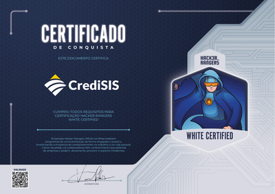 CrediSIS - Hacker Rangers White Certified