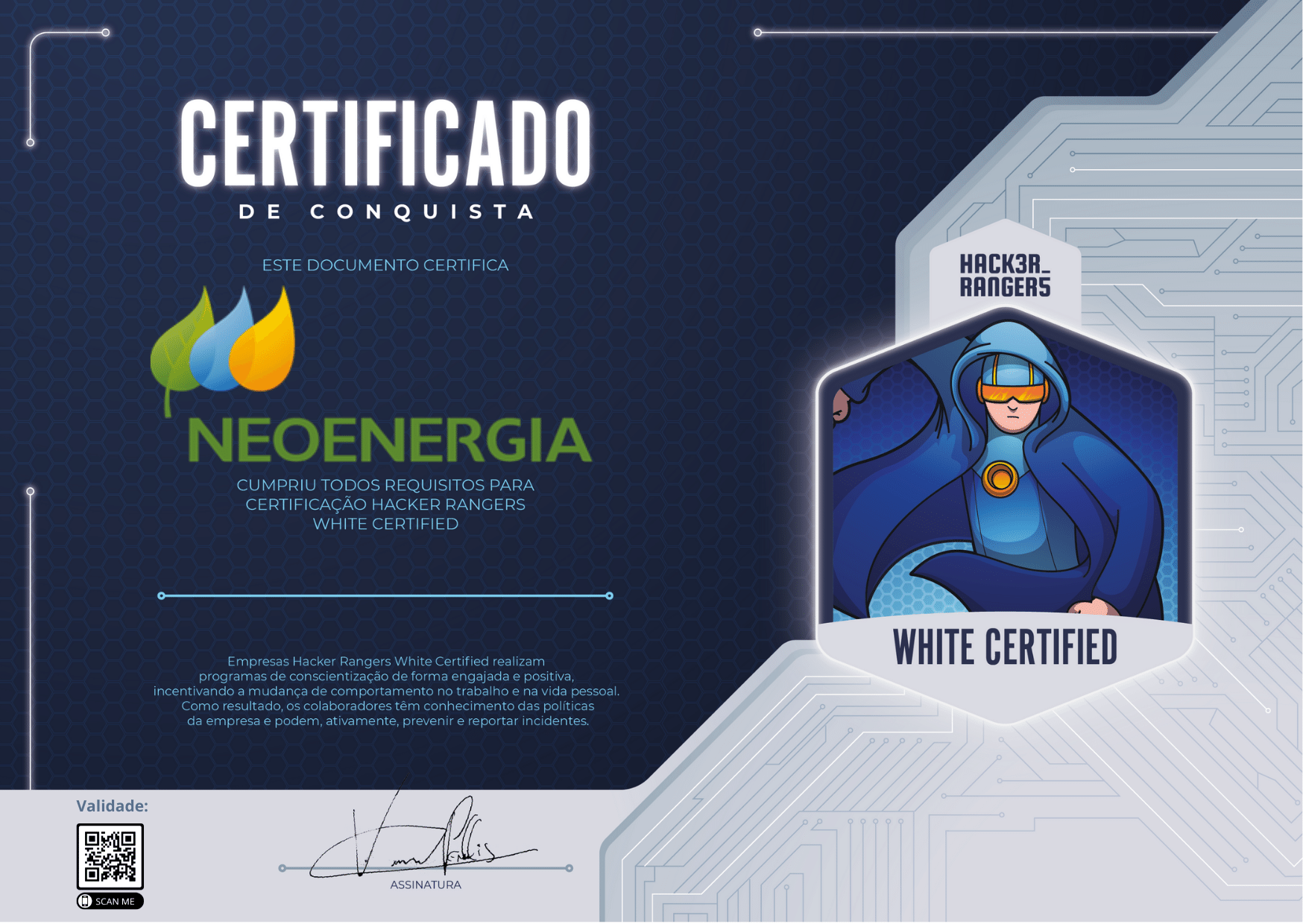 NEOENERGIA - Hacker Rangers White Certified