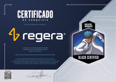 Regera - Hacker Rangers Black Certified