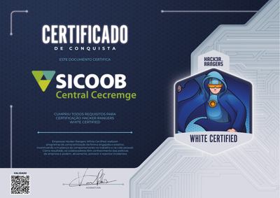 Sicoob Cecremge - Hacker Rangers White Certified