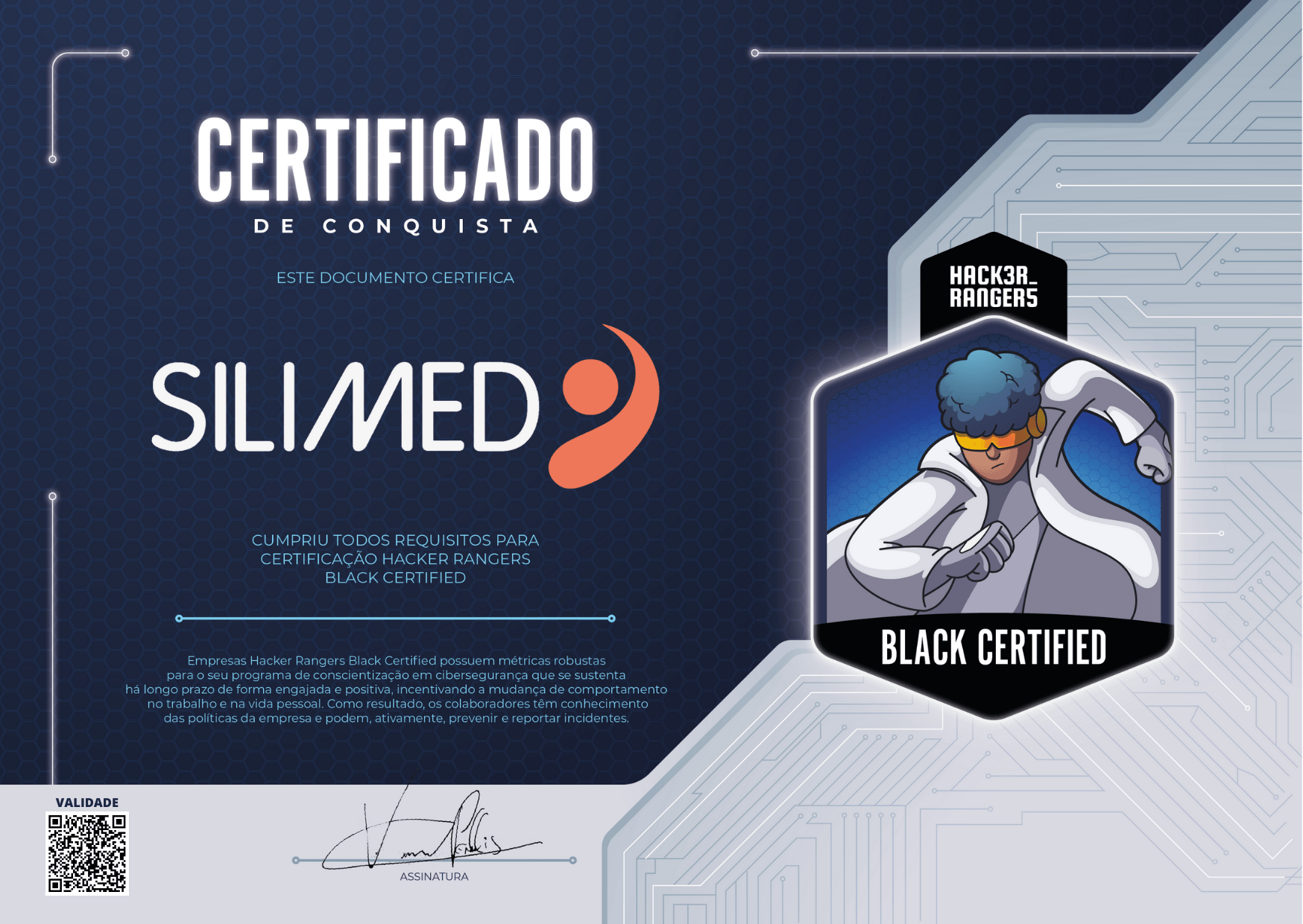 Silimed - Hacker Rangers Black Certified