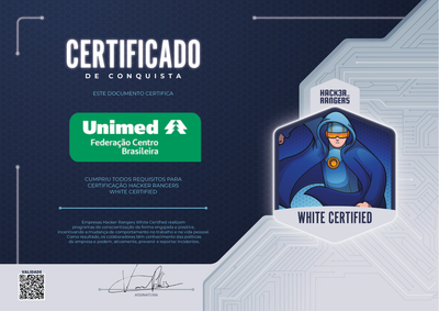 Unimed Federação - Hacker Rangers White Certified